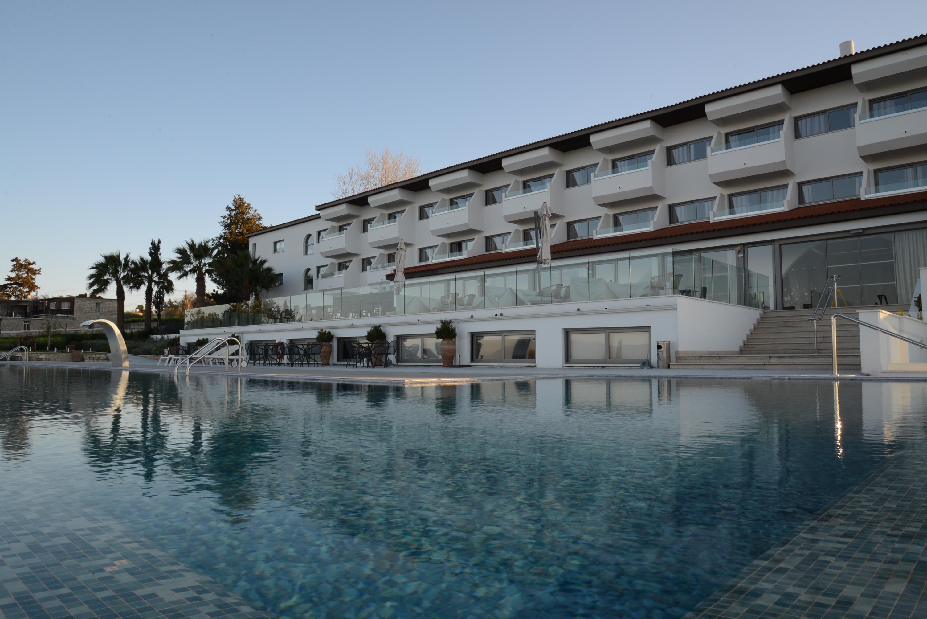 Droushia Heights Hotel Dhrousha ภายนอก รูปภาพ
